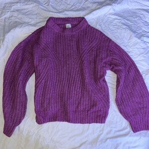 Pink/ purple sweater